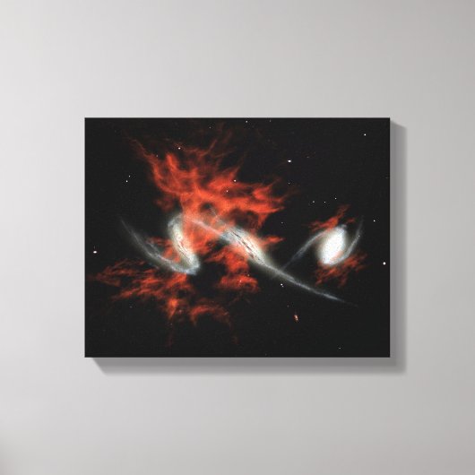 Giant galactic blobbes canvas afdruk (Voorkant)