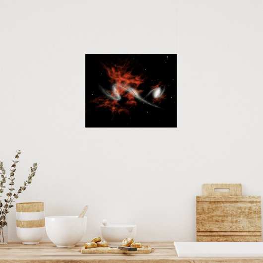 Giant galactic blobbes poster (Keuken)