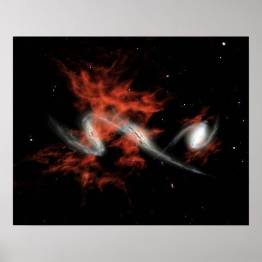 Giant galactic blobbes poster (Voorkant)