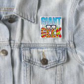 Giant Geek v4 Vierkante Button 5,1 Cm (In situ)