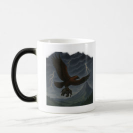 Giant Golden Eagle met olifant Fantasy Art Magische Mok