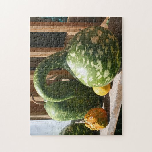 Giant Gourds herfst Legpuzzel (Verticaal)