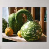 Giant Gourds herfst Poster (Voorkant)