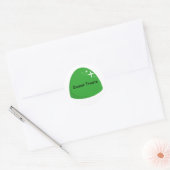 Giant Green Gumdrop Sticker Snoep Party Sticker (Envelop)