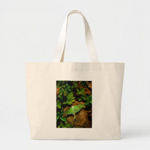 Giant Green Luna moth Grote Tote Bag