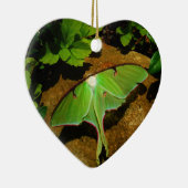 Giant Green Luna moth Keramisch Ornament (Rechts)