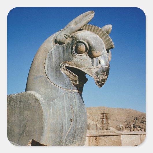 Giant griffin, Persian, c.516-465 BC Vierkante Sticker (Voorkant)