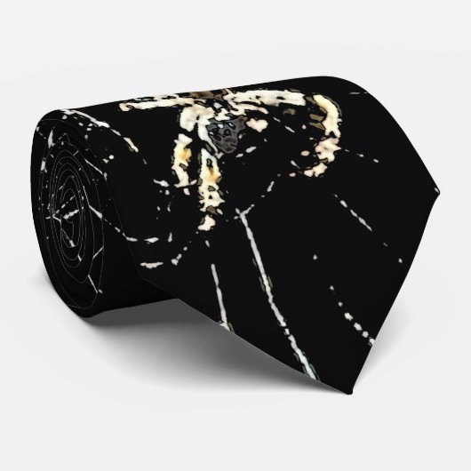 Giant Halloween Spirit Spider Stropdas (Opgerold)