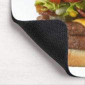 Giant hamburger mousepad muismat (Hoek)