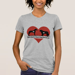 Giant Hearts Giant Dog Rescue Logo T-shirt