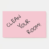 Giant Herinder "Reinig je kamer!" Post-it® Notes (Voorkant)