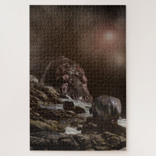 Giant Hippo Finds Love Legpuzzel