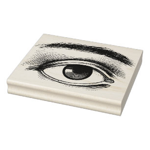 Giant Human Eye Rubberstempel