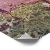 Giant Irish Deer Prehistorische Animals Antiek Pri Poster (Hoek)