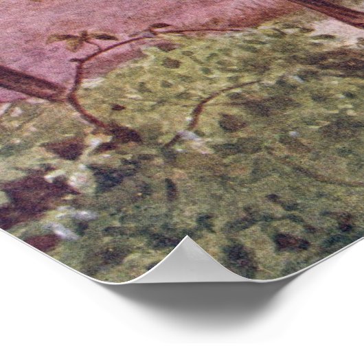 Giant Irish Deer Prehistorische Animals Antiek Pri Poster (Hoek)