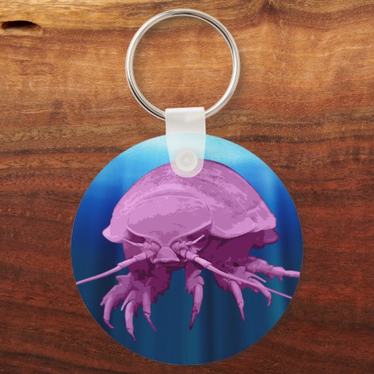 Giant Isopod Sleutelhanger (Voorkant)