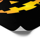 Giant Jack O' Lantern Face Halloween Pumpkin Fun Poster (Hoek)