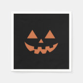 Giant Jack O' Lantern Face Halloween Pumpkin Servet (Voorkant)