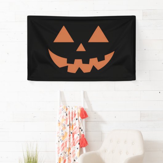 Giant Jack O' Lantern Face Halloween Pumpkin Spandoek (Insitu)