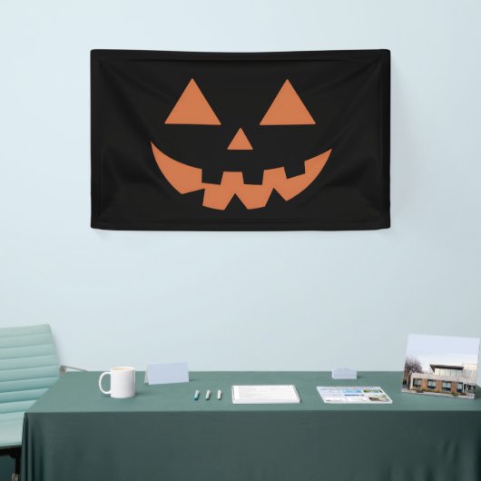 Giant Jack O' Lantern Face Halloween Pumpkin Spandoek (Beurs)