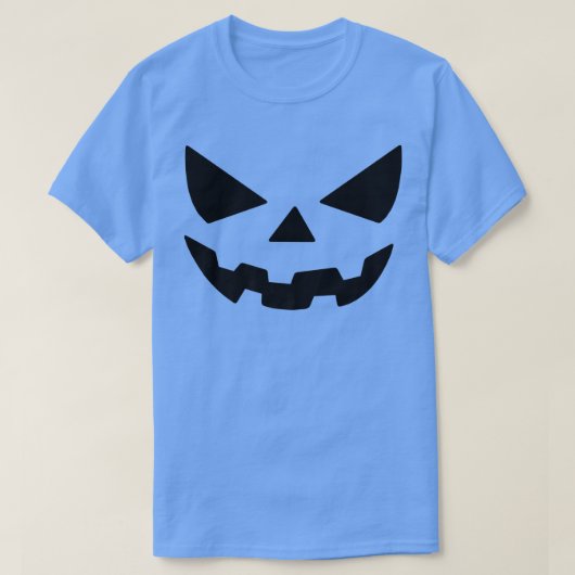 Giant Jack O Lantern Face - Scary Halloween Pumpki T-shirt (Design voorkant)
