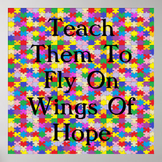 Giant Jigzaag 52-inch x52-inch canvas afdrukken Poster