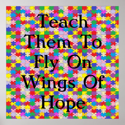 Giant Jigzaag 52-inch x52-inch canvas afdrukken Poster (Voorkant)