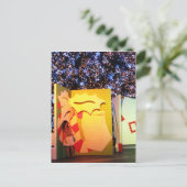 Giant Kerstmis Kaart in Bangkok, Thailand (Staand voorkant)