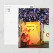 Giant Kerstmis Kaart in Bangkok, Thailand (Voorkant / Achterkant)