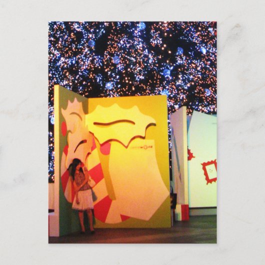 Giant Kerstmis Kaart in Bangkok, Thailand (Voorkant)