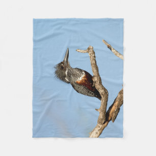 Giant Kingfisher Fleece Deken