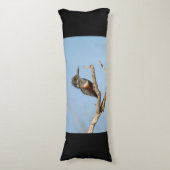Giant Kingfisher Lichaamskussen (Voorkant Verticaal)