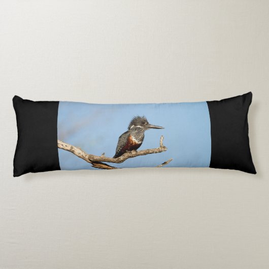 Giant Kingfisher Lichaamskussen (Achterkant)