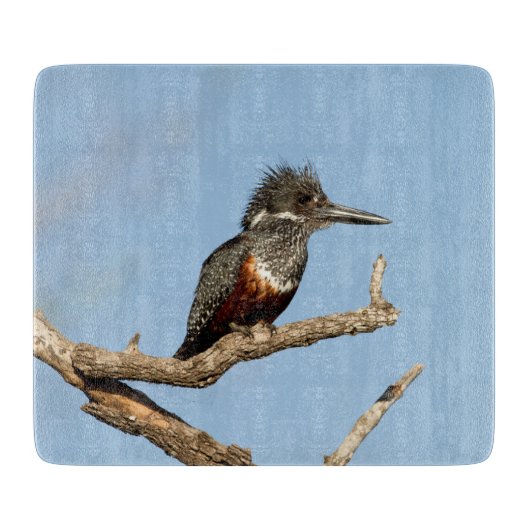 Giant Kingfisher Snijplank (Voorkant)