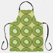 Giant Kiwivrucht Kiwis Cute Moderne Contemmodern A Schort (Voorkant)