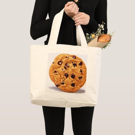 Giant koekje shopping canvas tas (Voorkant (product))