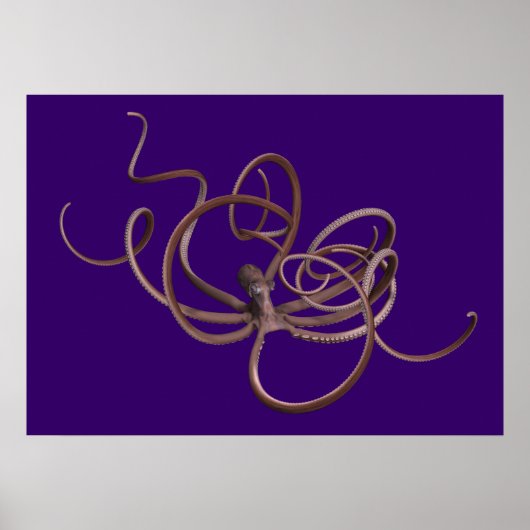 Giant Kraken Poster (Voorkant)