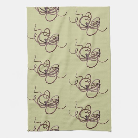 Giant Kraken Theedoek (Verticaal)