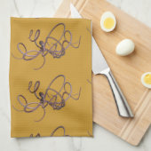 Giant Kraken Theedoek (Quarter Fold)