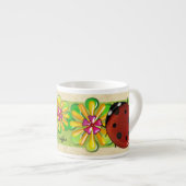 Giant Ladybug Espresso Kop (Voorkant rechts)