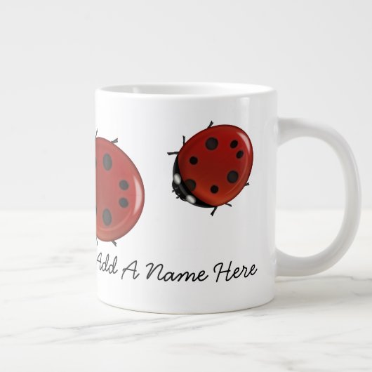Giant Ladybug Grote Koffiekop (Rechts)