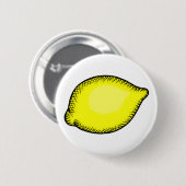 Giant Lemon Ronde Button 5,7 Cm (Voorkant /achterkant)