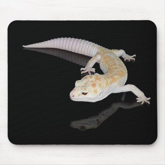 GIANT LEOPARD GECKO MOUSEPAD MUISMAT (Voorkant)