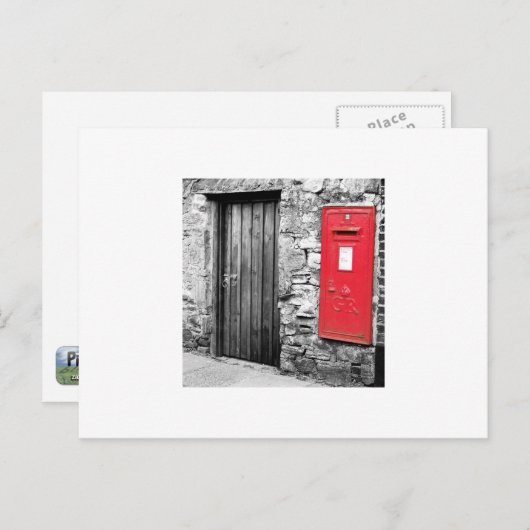 Giant Leterbox Briefkaart (Voorkant / Achterkant)