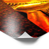 Giant liggende Boeddha Foto Afdruk (Hoek)