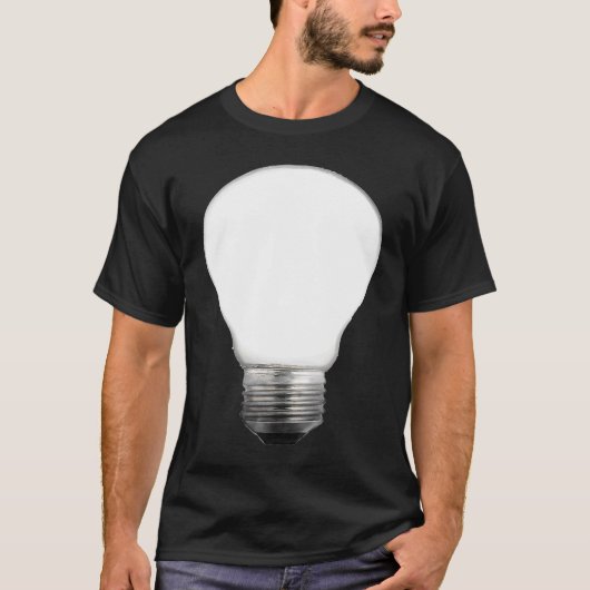 Giant Light Bulb T-shirt (Voorkant)