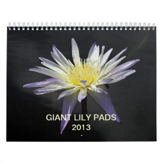 Giant Lily Pads 2013 Kalender