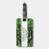 Giant Lobelia | Nationaal park Mount Kenya, Kenia Bagagelabel (Achterkant verticaal)