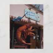 Giant lobster, zeevruchten, Fairhope Alabama Briefkaart (Voorkant)