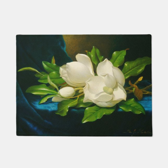 Giant Magnolias Martin Johnson Heade Fine Art Deurmat (Voorkant)